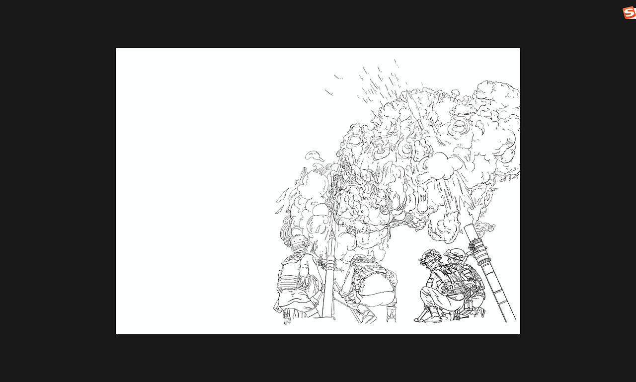 军事题材插画《万炮齐发》8/18（图ZMzQ1Nzc0MzI4） - 艺术插画 - 站酷设计师南河湾原创素材 - 站酷ZCOOL