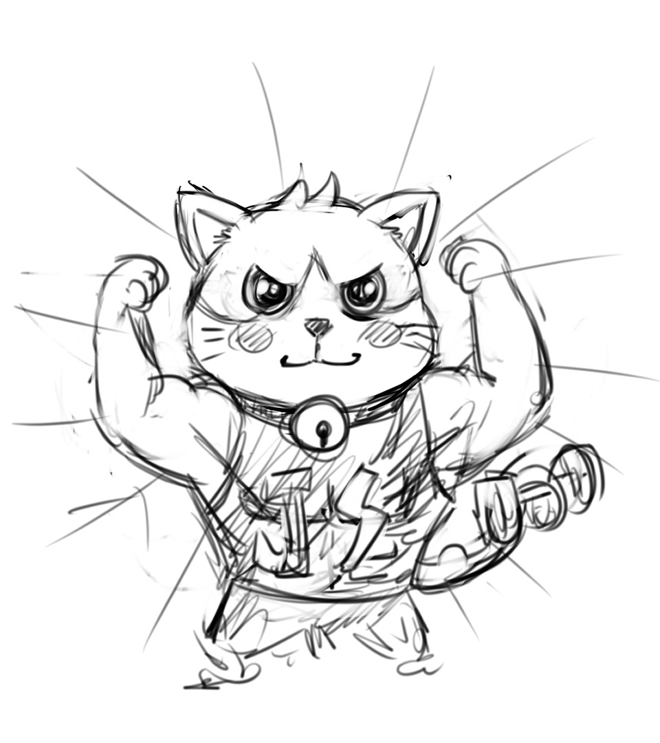 頭像（圖ZMzQyOTUxNzAw） - 商業(yè)插畫 - 站酷設(shè)計(jì)師愛上健身的肥宅喵原創(chuàng)素材 - 站酷ZCOOL