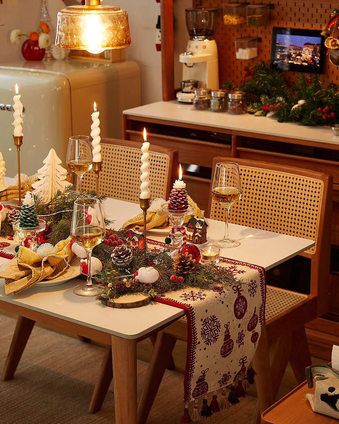 淘宝电商-家居摄影-餐桌圣诞氛围图（图ZMzU4NzM2NjEy） - 产品摄影 - 站酷设计师酣春二九原创素材 - 站酷ZCOOL