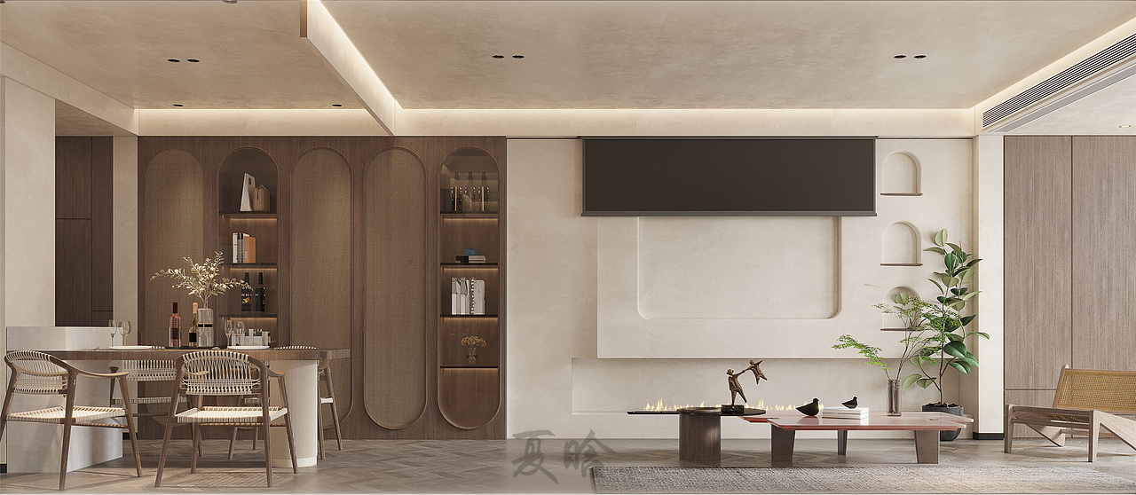 原木风，满屋的自然气息