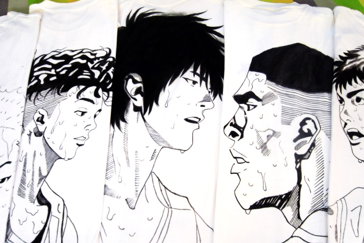 手绘 井上雄彦(灌篮高手) 5 t恤