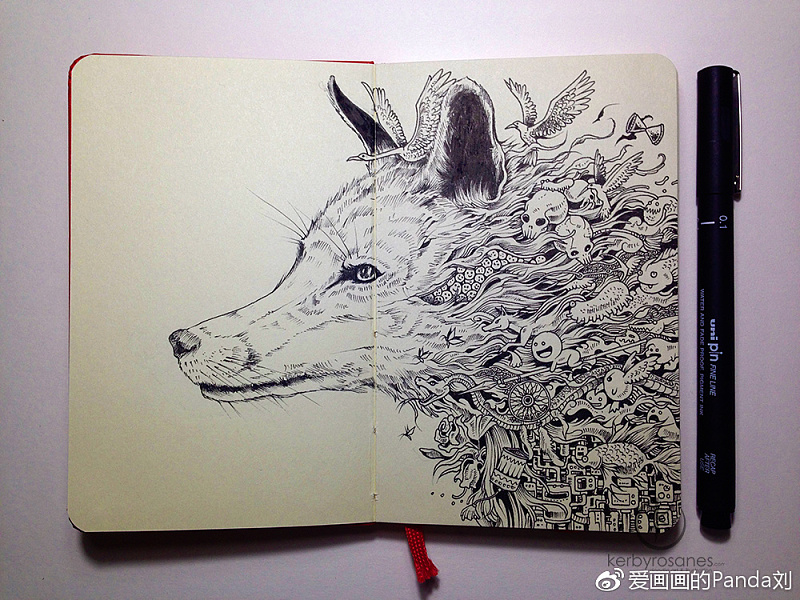 致敬偶像菲律宾插画家kerbyrosanes!