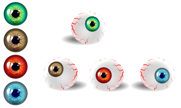 【万圣节福利】用ai制作带血丝的恐怖眼球