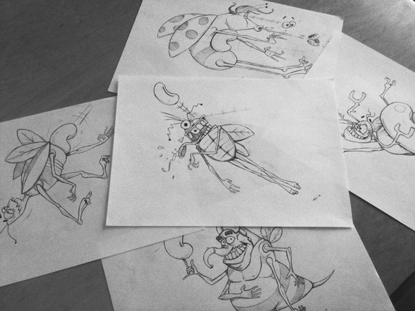 sketch book 大神级bahance手绘作品集