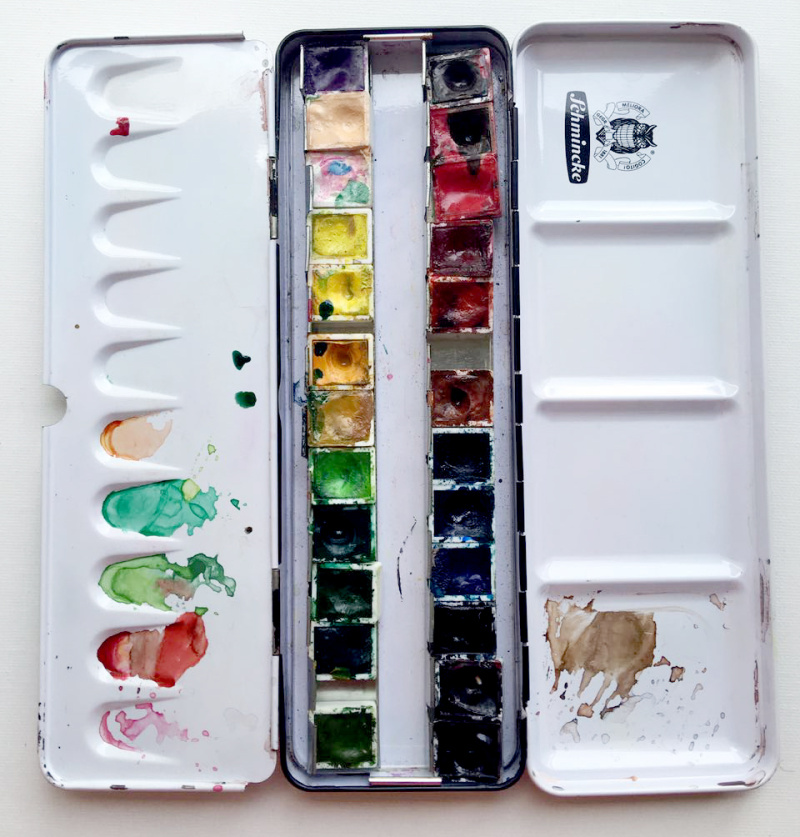 拖了很久的--水彩工具篇