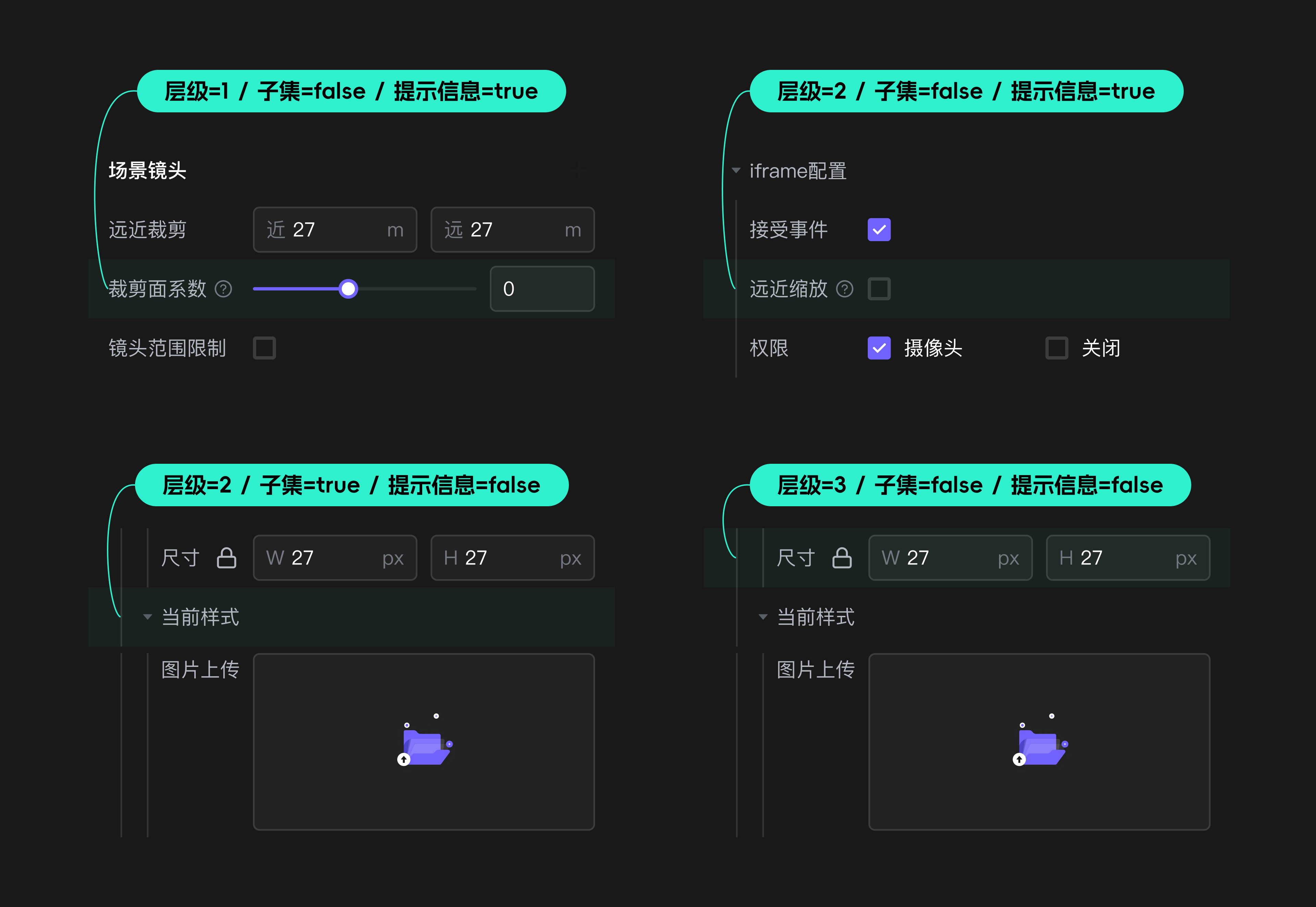 属性名称（label）的实际业务场景示例