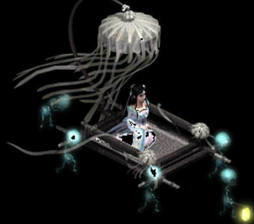 在ps打开一共10帧还不算多.接下来挑选需要的两更飘带.