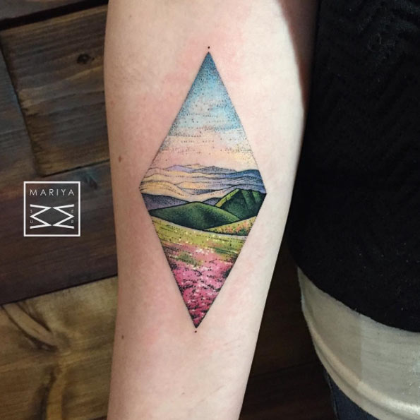 36华丽的风景纹身灵感来自于自然