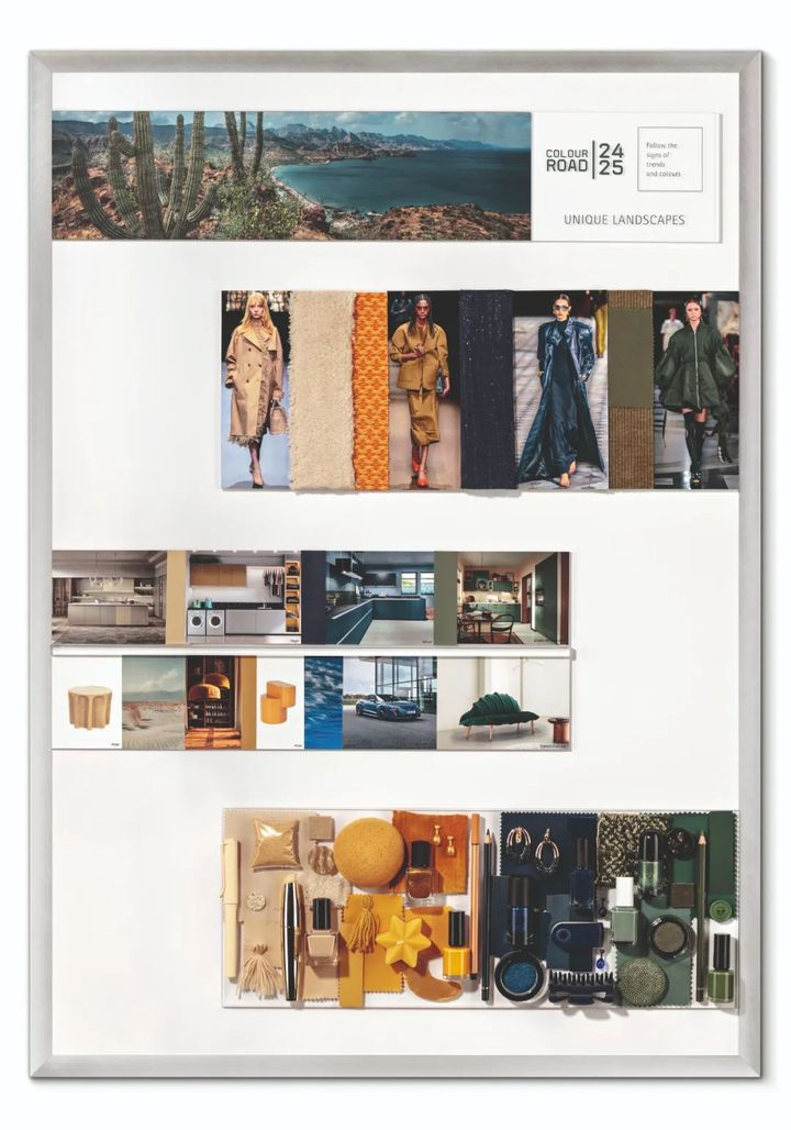 《色彩之旅2425》全球色彩流行趋势发布，3大趋势故事+12个流行色