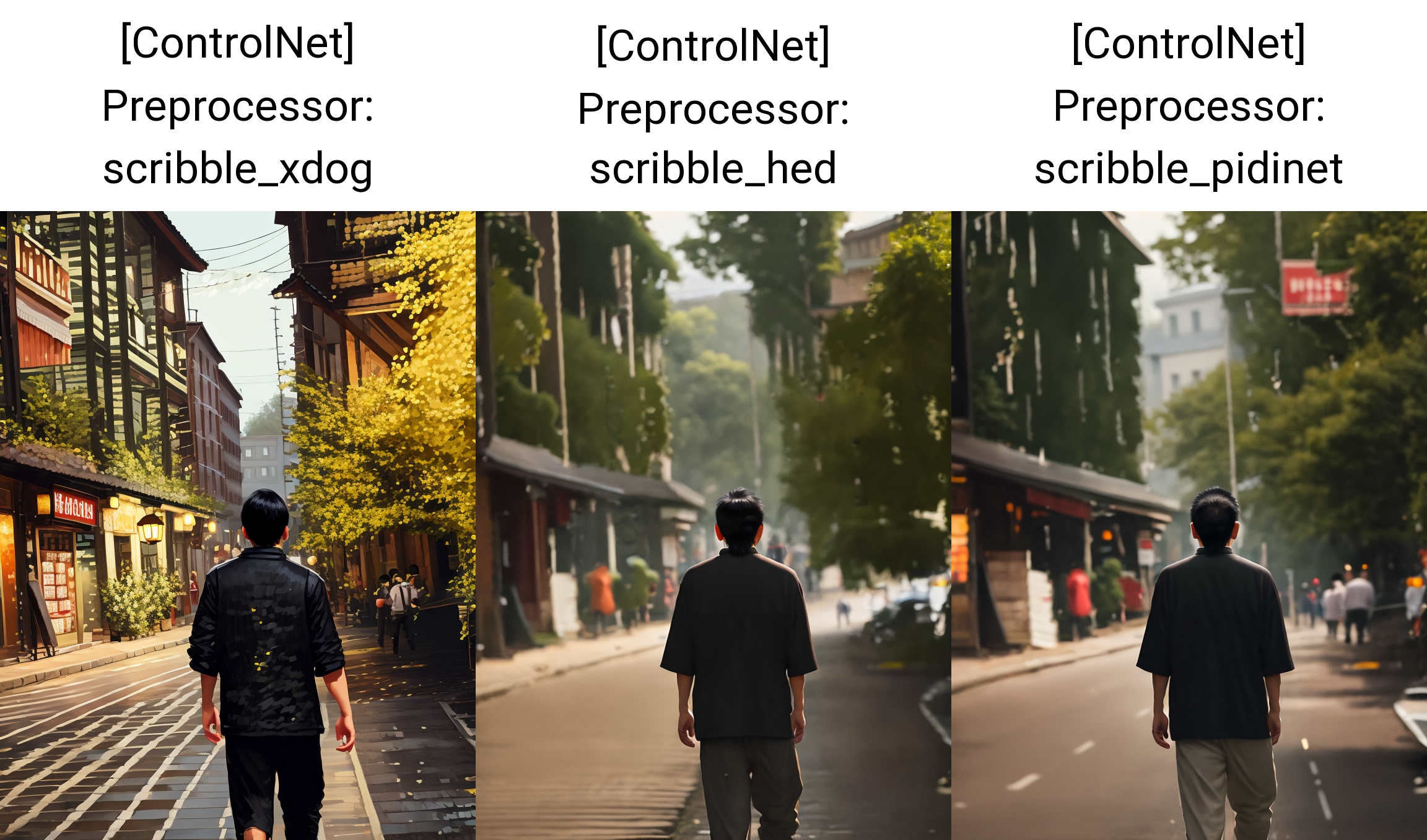 老鹿学Ai绘画：ControlNet线条类控制（图ZMTQ3NjkwNDQ=） - 教程 - 站酷设计师野鹿志原创素材 - 站酷ZCOOL