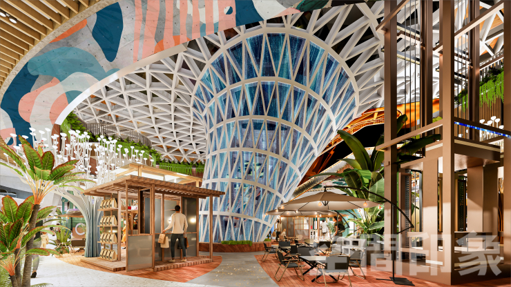 在商场沉浸式体验“公园20分钟效应”（图ZMTQ3OTcxMDg=） - 资讯 - 站酷设计师空间印象商业设计原创素材 - 站酷ZCOOL