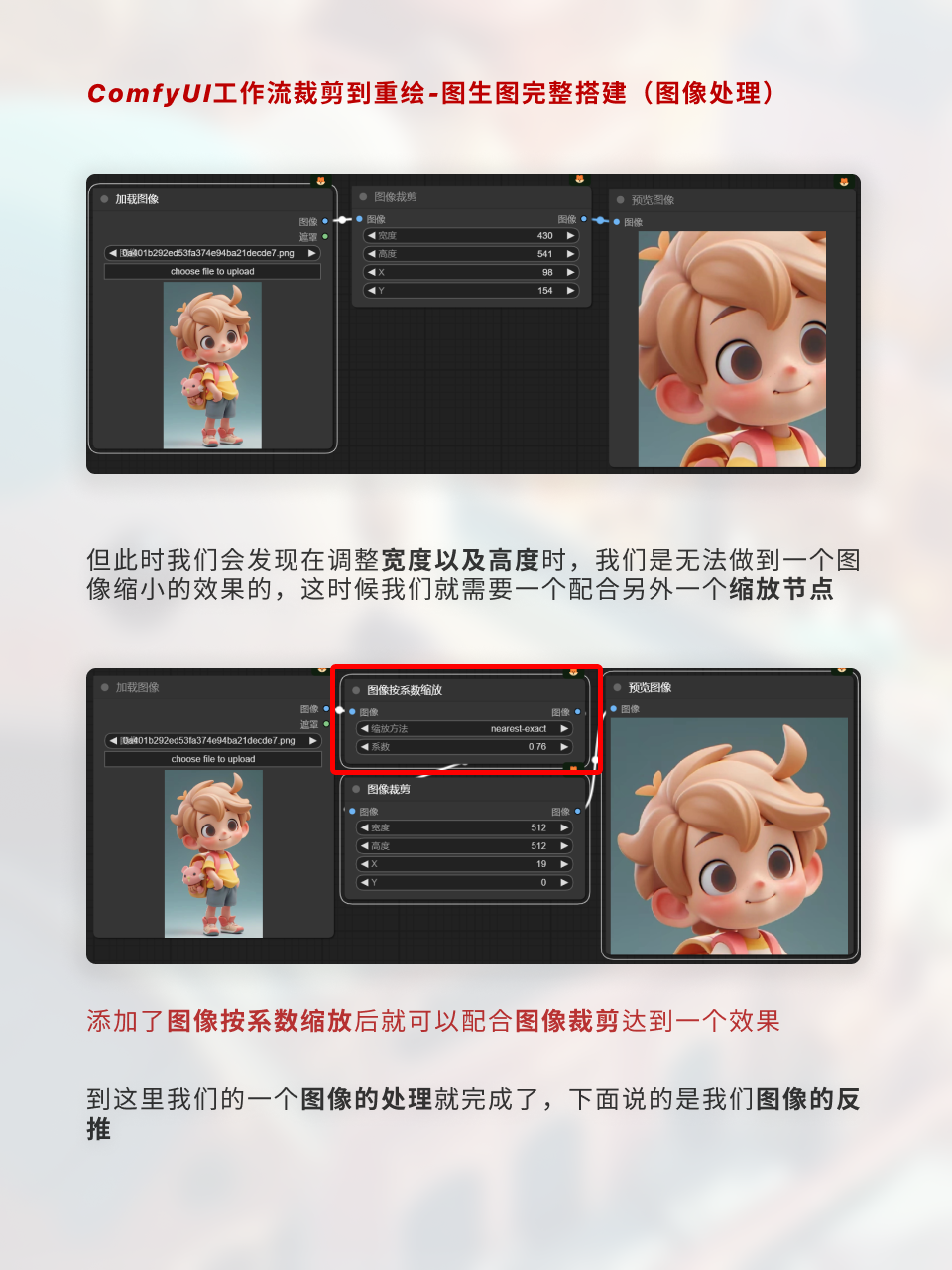 ComfyUI基础工作流调整/搭建 | 二次采样&细节重绘（图ZMTQ2ODkwMzI=） - 教程 - 站酷设计师枯卜原创素材 - 站酷ZCOOL