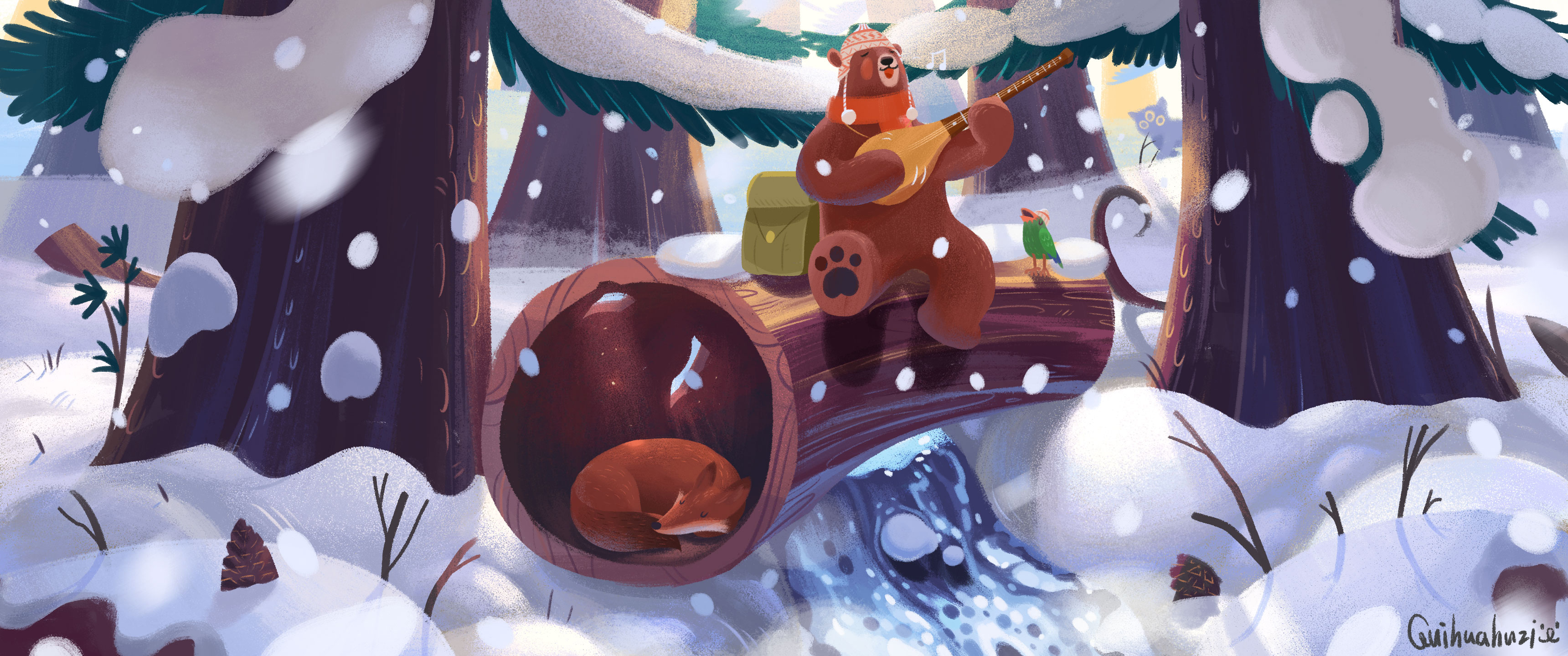 寻找勇气的旅程（图ZMTQ2NzYzODQ=） - 观点 - 站酷设计师鬼画胡子原创素材 - 站酷ZCOOL