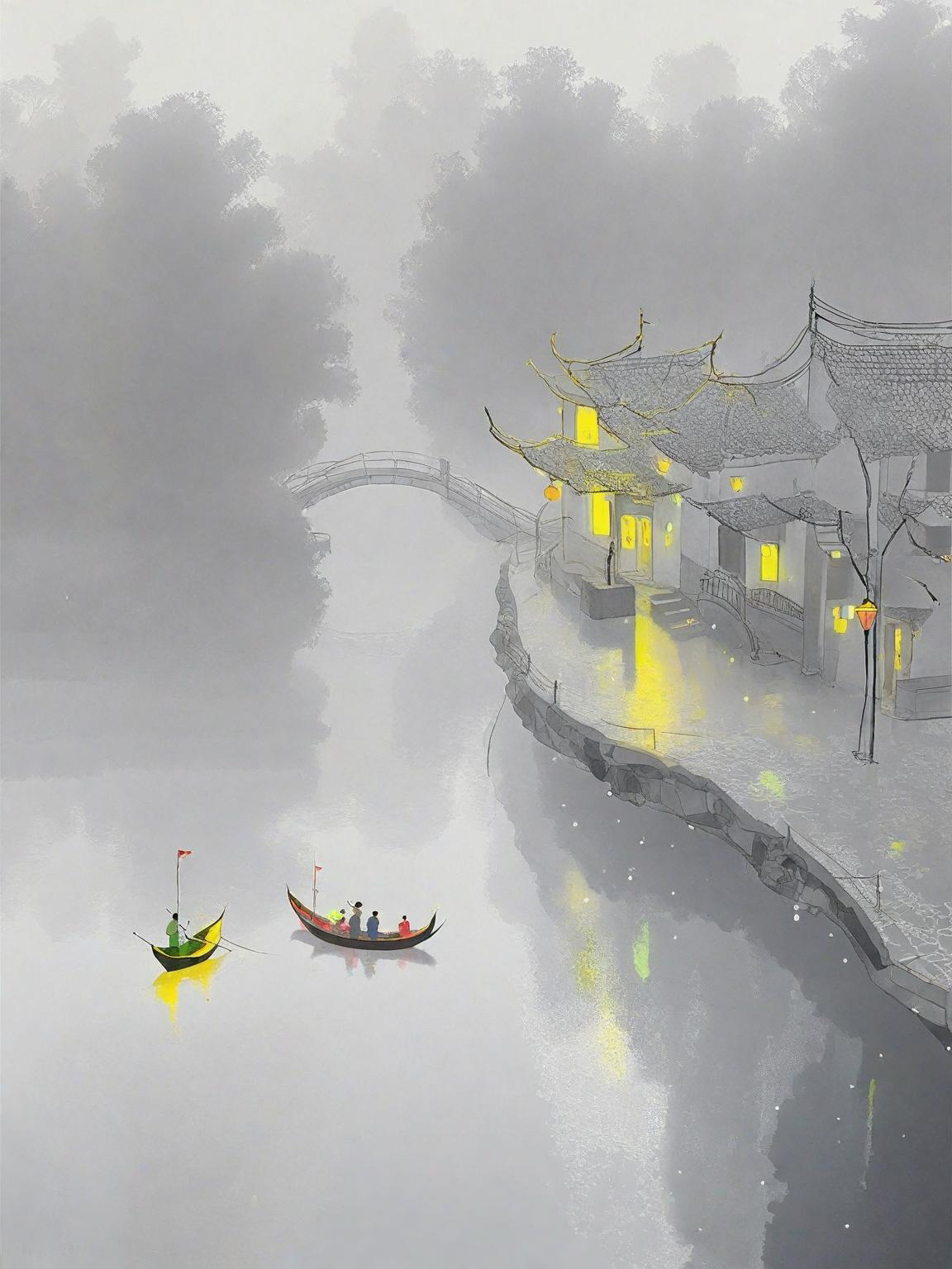 大美中国丨烟雨绍兴，安史AN-AI，2023