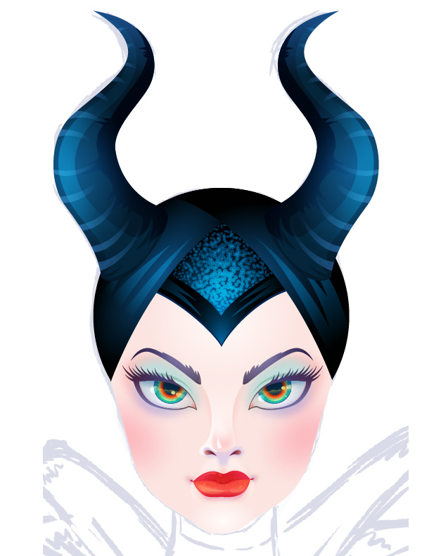 创造迷人的女巫画像