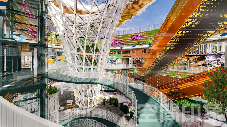 在商场沉浸式体验“公园20分钟效应”（图ZMTQ3OTcxMDQ=） - 资讯 - 站酷设计师空间印象商业设计原创素材 - 站酷ZCOOL