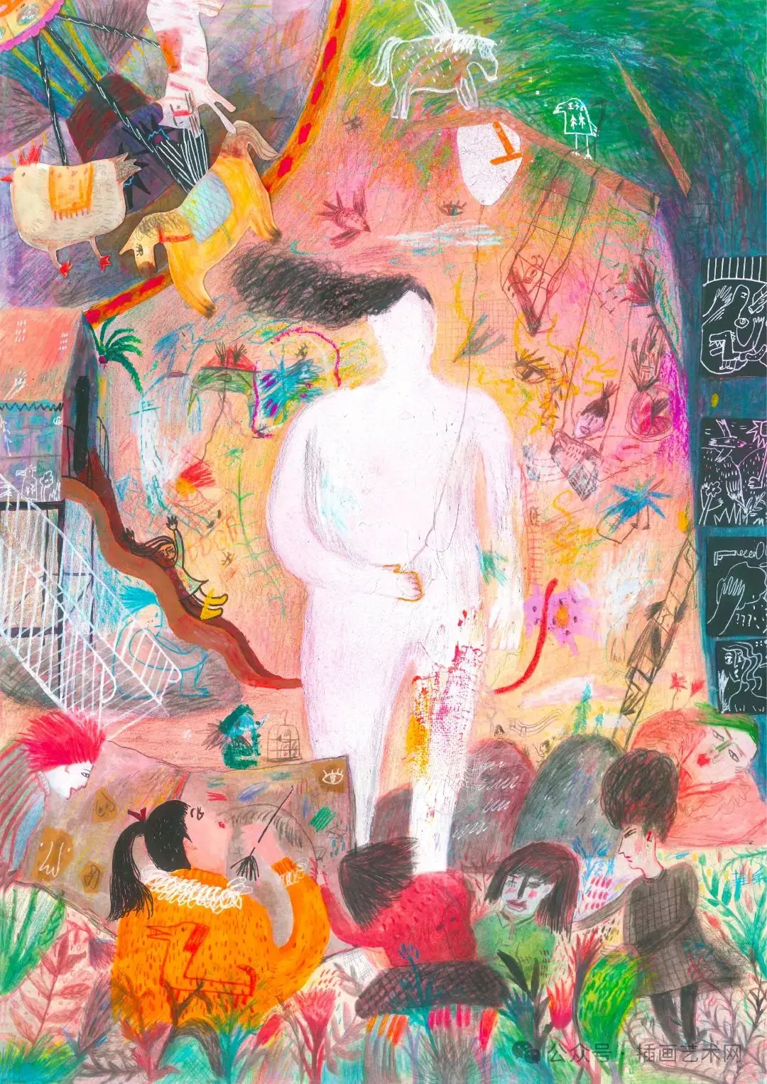 2023年《中国插画艺术年鉴》获奖作品选登（图ZMTQ3NjEzMzY=） - 资讯 - 站酷设计师中国插画艺术年鉴原创素材 - 站酷ZCOOL