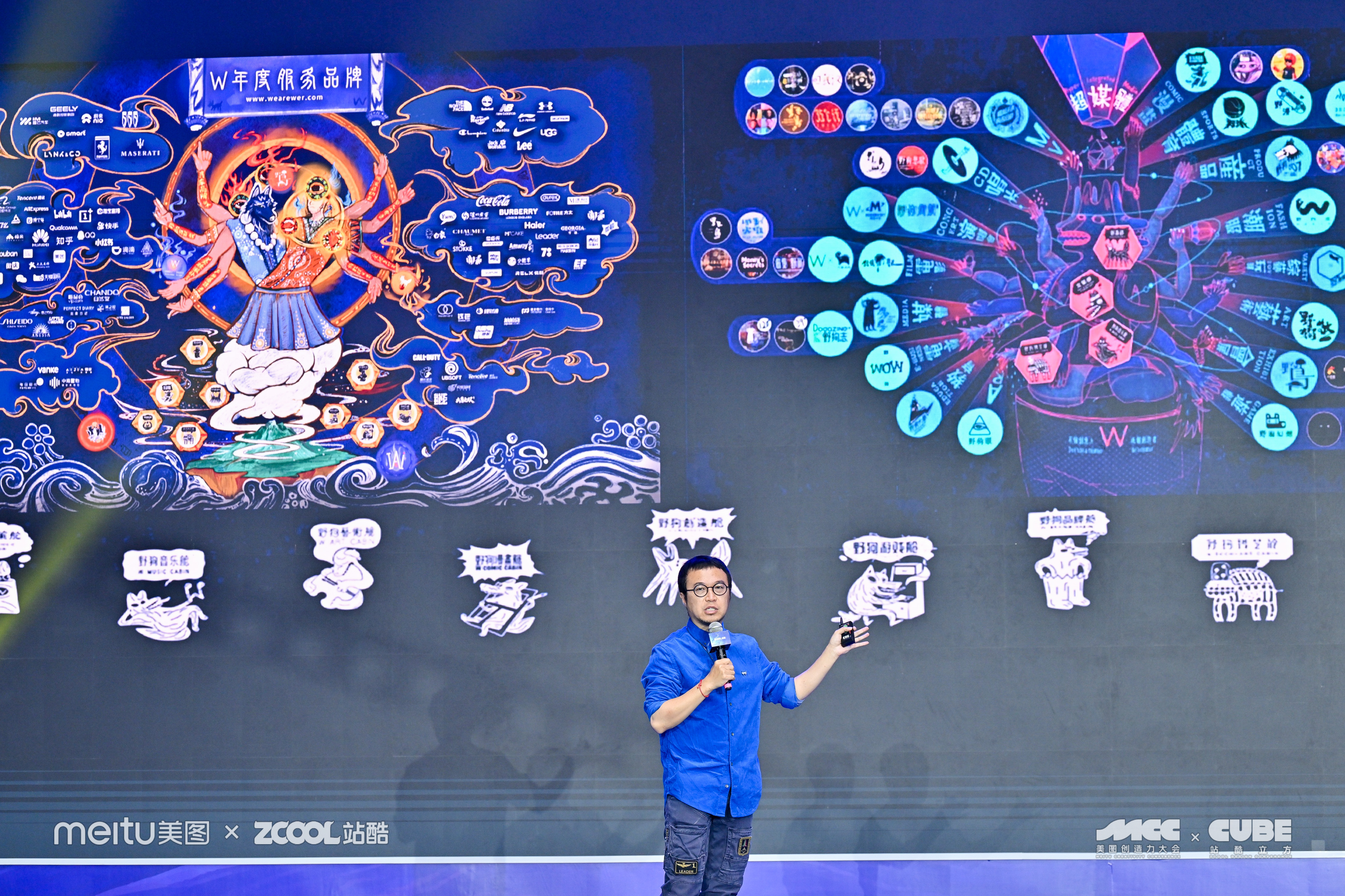 W的野狗头子李三水 - 2023ZCOOLCUBE主题演讲（图ZMTQ2MzA1MzI=） - 观点 - 站酷设计师站酷设计周原创素材 - 站酷ZCOOL