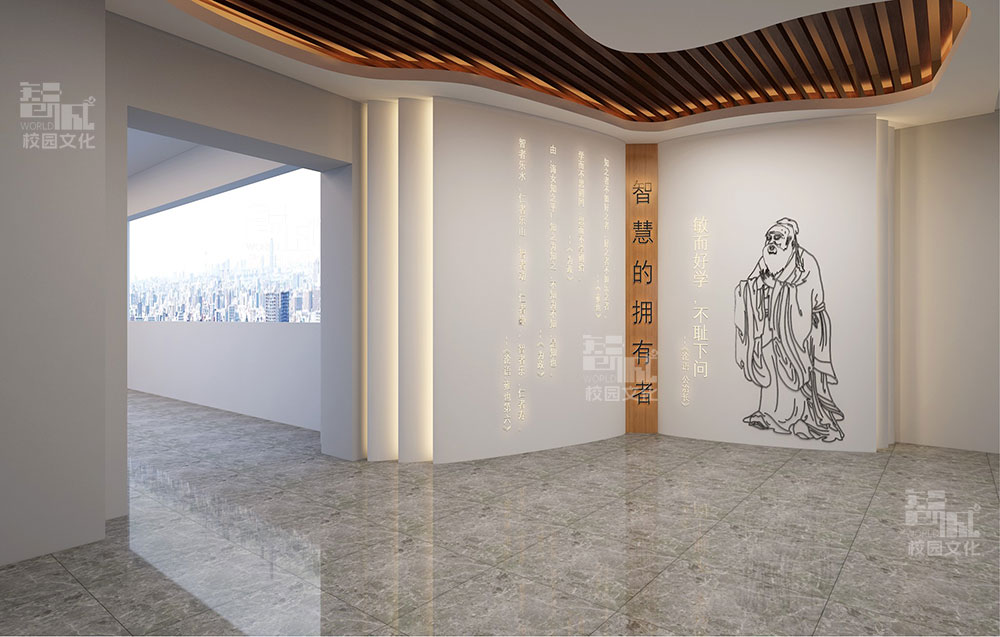 校园走廊墙面建设设计