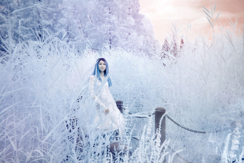 揭秘红外人像摄影【拍摄+后期】_zengk-站酷ZCOOL