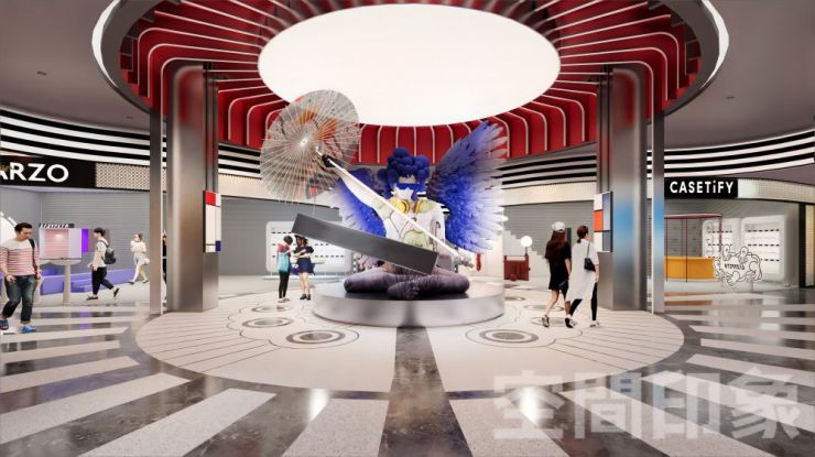 在杭州商业空间里实现通往未来科技潮流次元的city walk（图ZMTQ2OTM2OTY=） - 资讯 - 站酷设计师空间印象商业设计原创素材 - 站酷ZCOOL