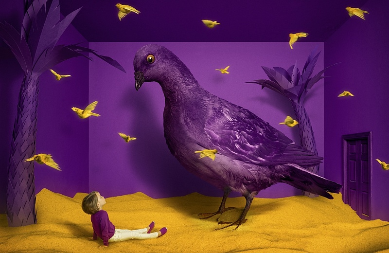 对比色是很强烈的色彩搭配,很美,也很激烈.