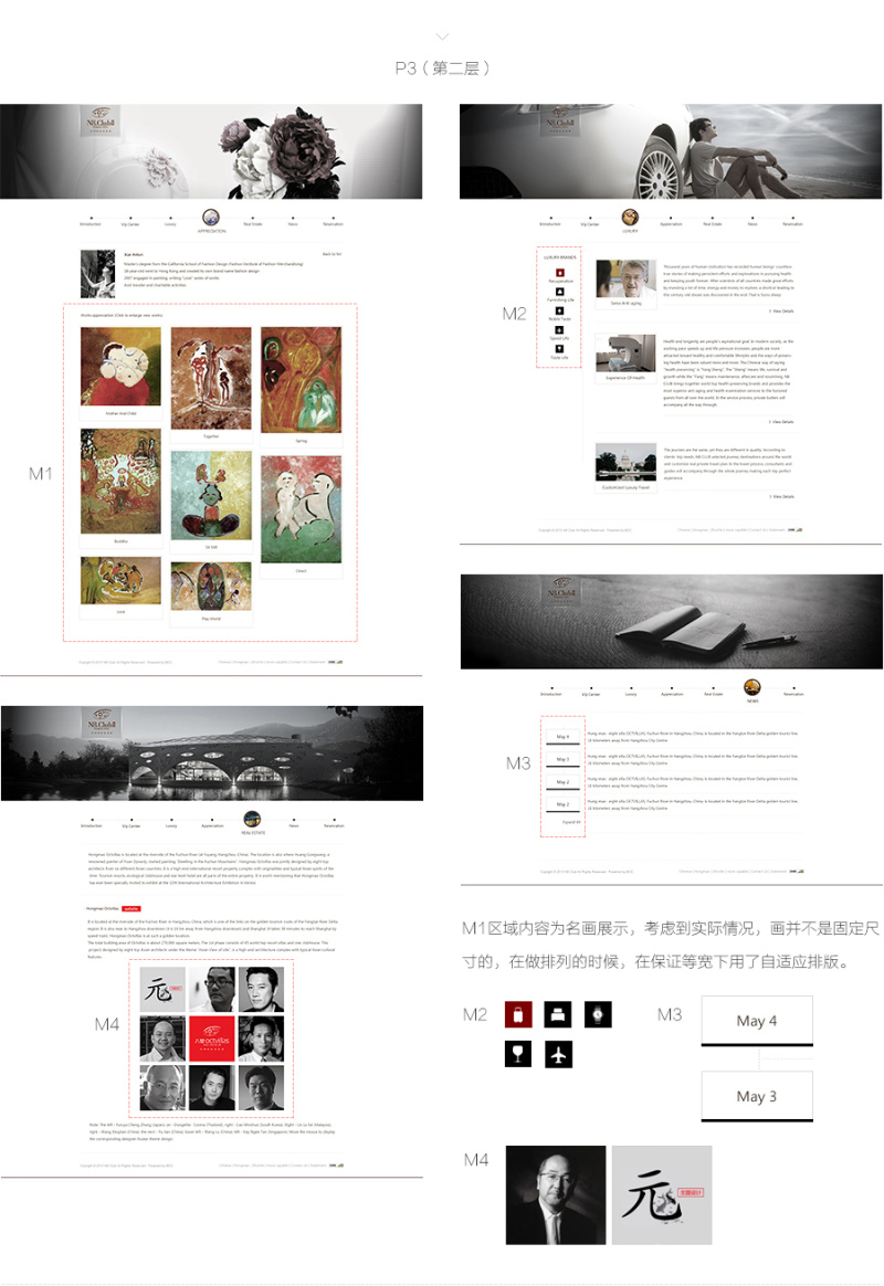 web内页排版总结