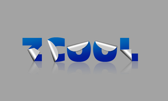 5步快速制作个性折叠字(二)