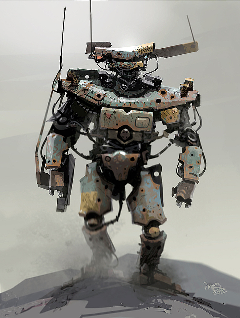 【每日视觉分享no.1】英国游戏概念设计师ian mcque作品集