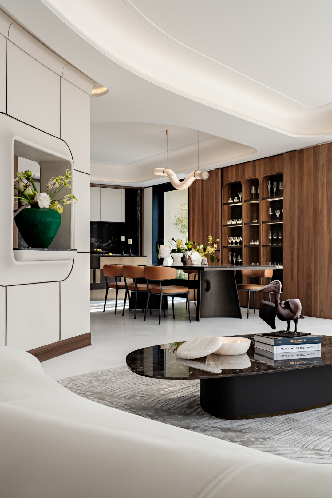 艾未设计世亮 | 361㎡翠湖五集魔都地标豪宅的隐奢艺术