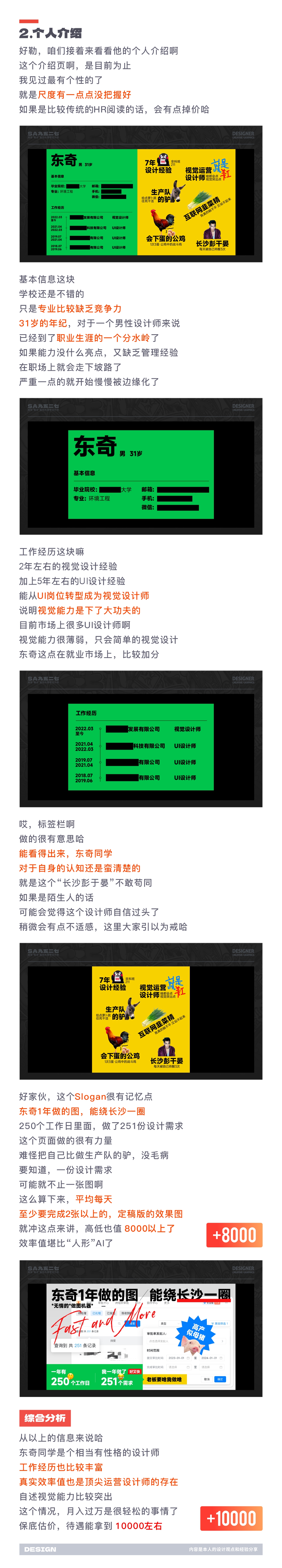 SA测评作品集: 无情的“做图机器”，7年视觉/运营设计作品集测评【04】