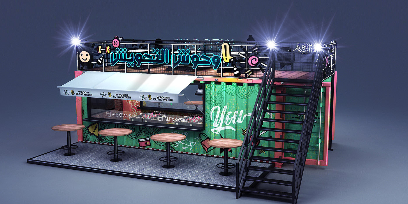 做集装箱美陈有什么好处?肆墨设计_肆墨设计-站酷zcool