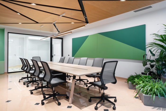 办公室设计装修:接待处和入口是具有视觉冲击力的空间