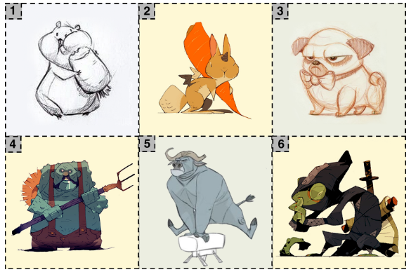 【亲测有效】萌新秒懂的极简临摹法（图ZMTQ3NzI0NTI=） - 教程 - 站酷设计师暴走狒狒i原创素材 - 站酷ZCOOL