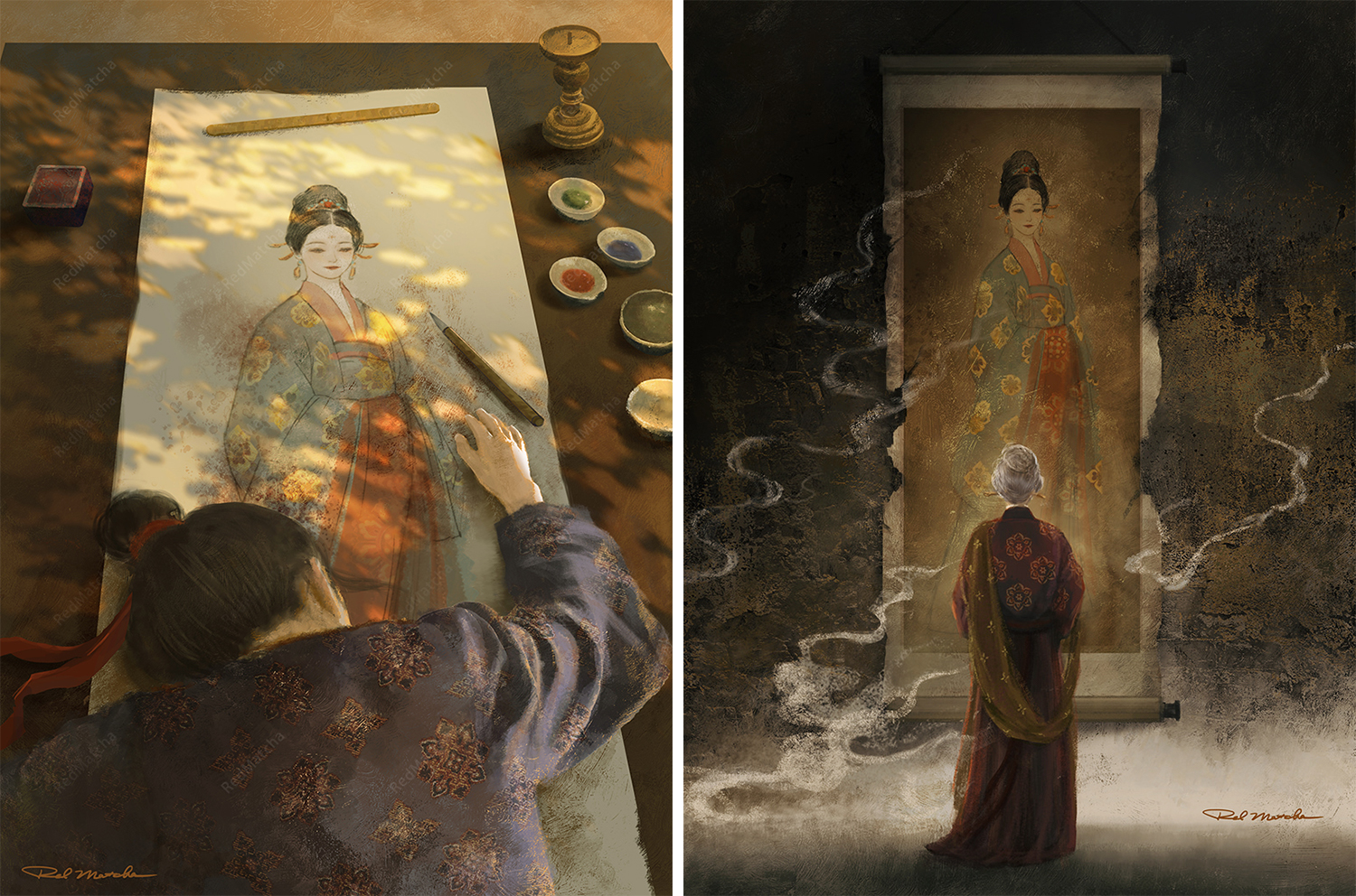 RedMatcha_：心之所向，画之所至（图ZMTQ3NzI1ODA=） - 观点 - 站酷设计师站酷专访原创素材 - 站酷ZCOOL