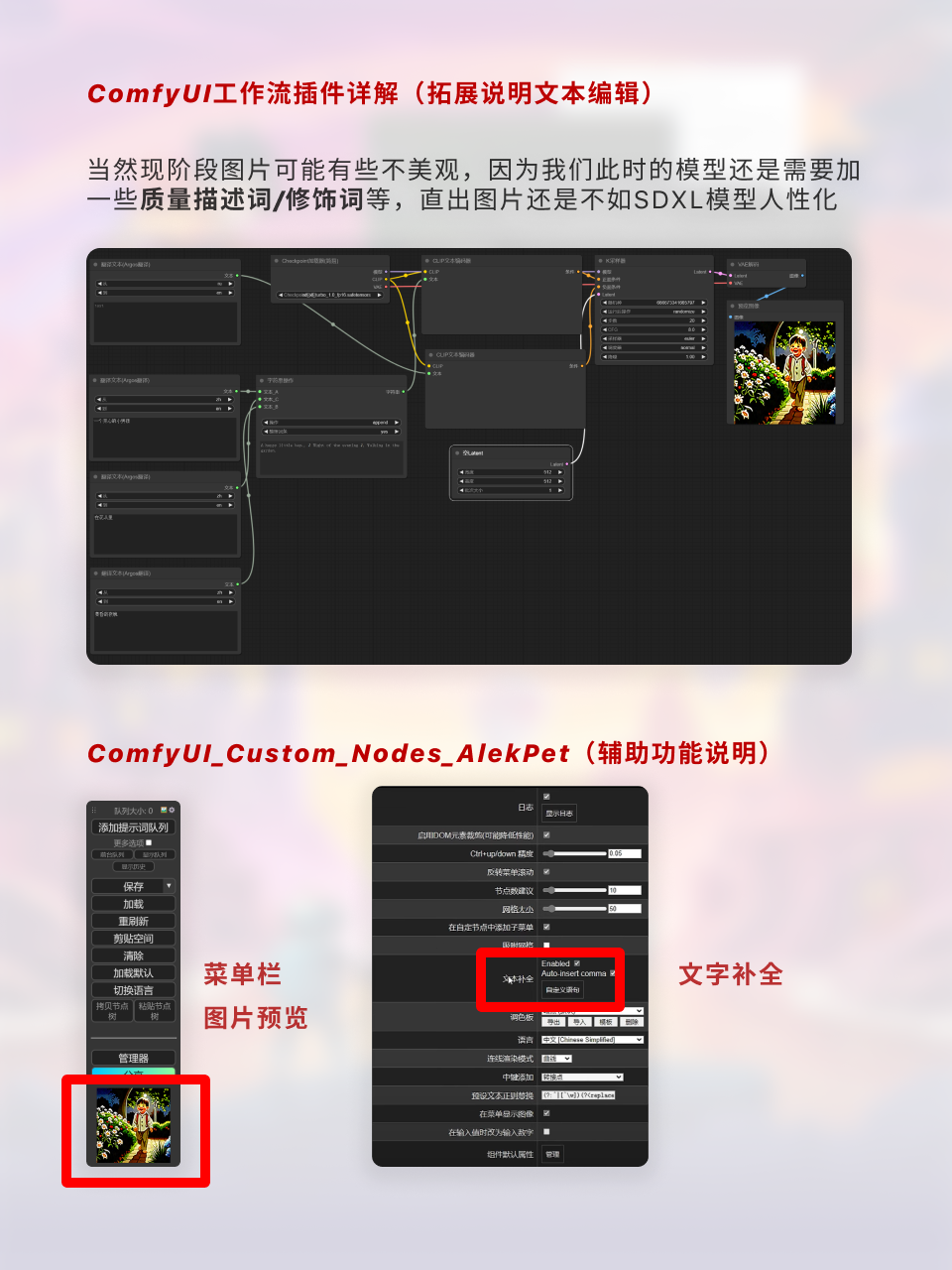 ComfyUI节点技巧进阶/多模型串联 | 细分拆解（图ZMTQ2ODg4ODA=） - 教程 - 站酷设计师枯卜原创素材 - 站酷ZCOOL