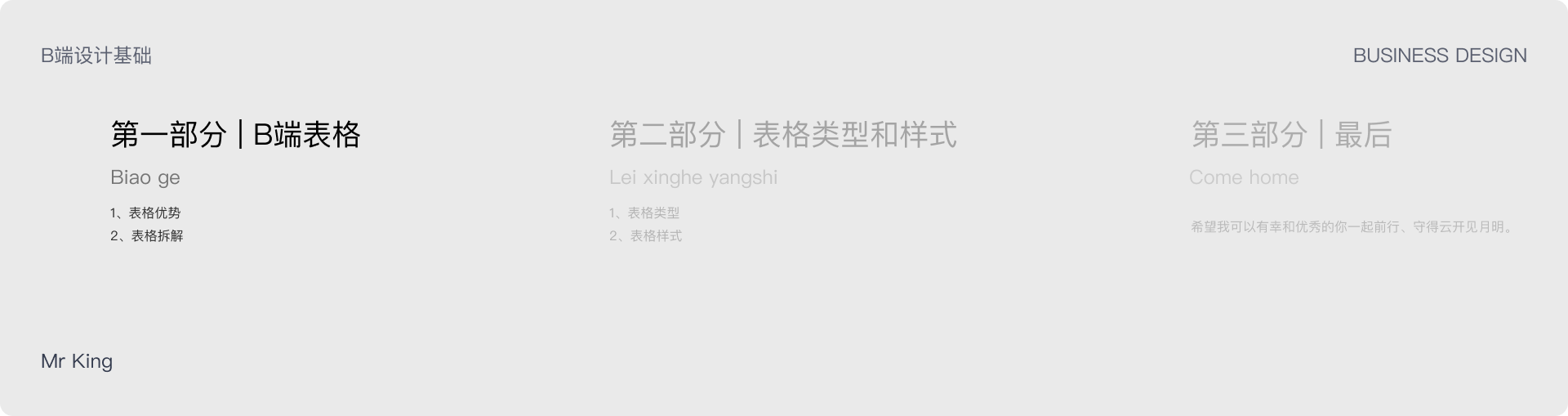 B端基础 | 表格基础设计浅谈01