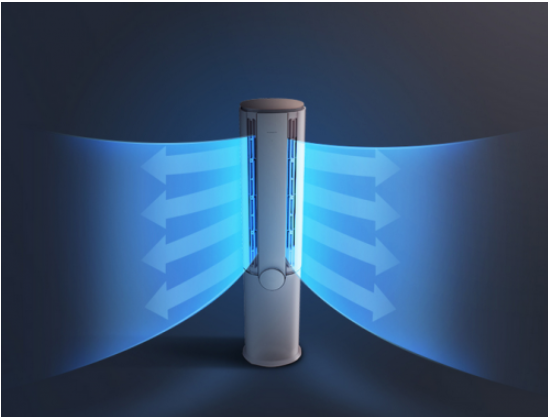 穿越空调的魔幻之旅：格力臻新风变频冷暖3匹1级能效柜机空调