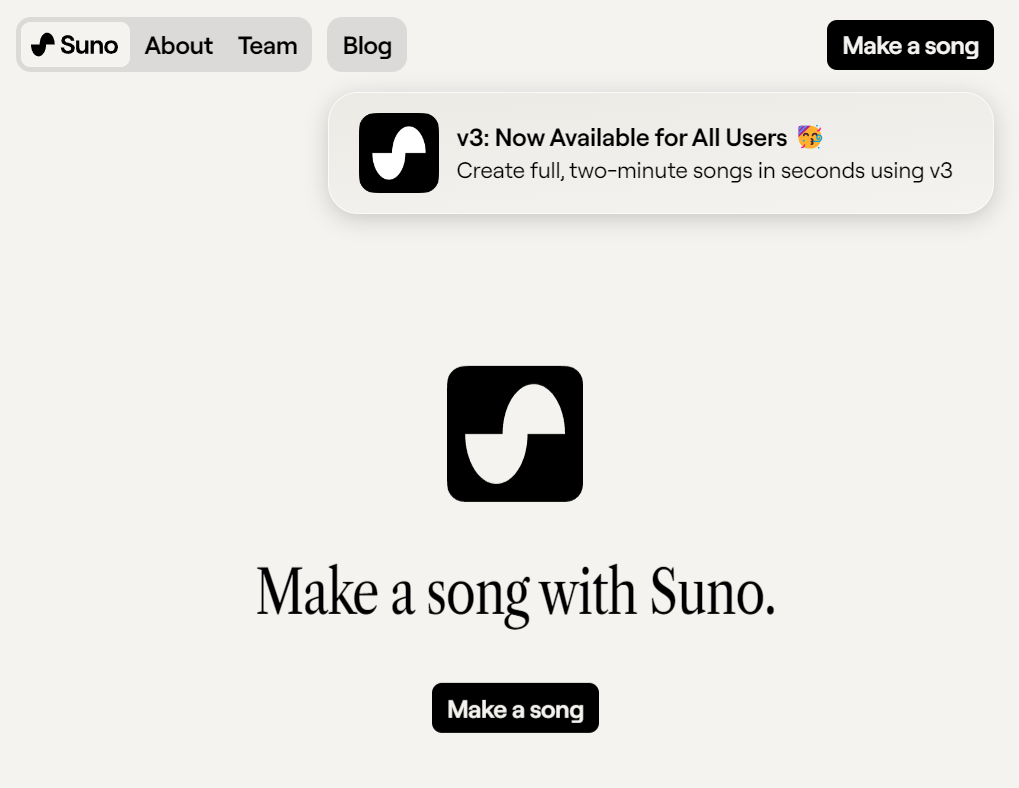 WHEE+Suno AI, "啥都不会"的甲方有救了（图ZMTQ3MjA2MjQ=） - 评测 - 站酷设计师Contra实验编程原创素材 - 站酷ZCOOL