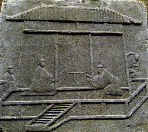 图6《谒见》东汉 四川安仁出土