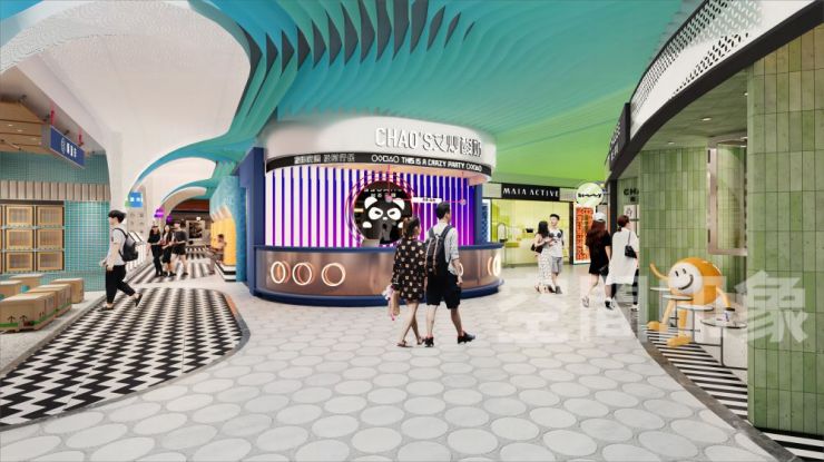 在杭州商业空间里实现通往未来科技潮流次元的city walk（图ZMTQ2OTM3MDg=） - 资讯 - 站酷设计师空间印象商业设计原创素材 - 站酷ZCOOL