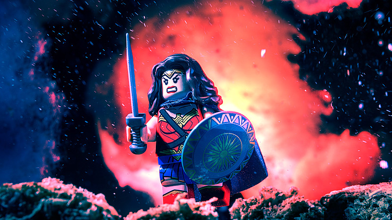 【摄影教程】如何用乐高拍摄《神奇女侠》电影感大片!