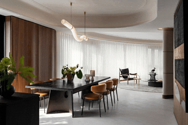 艾未设计世亮 | 361㎡翠湖五集魔都地标豪宅的隐奢艺术