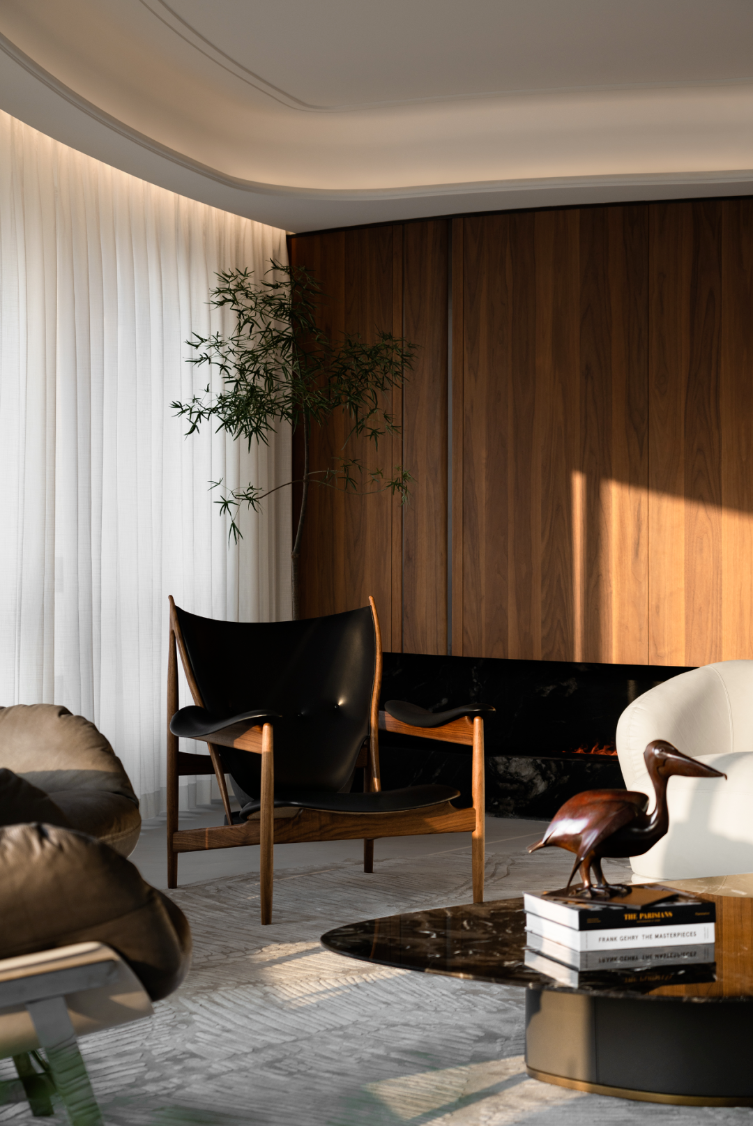 艾未设计世亮 | 361㎡翠湖五集魔都地标豪宅的隐奢艺术