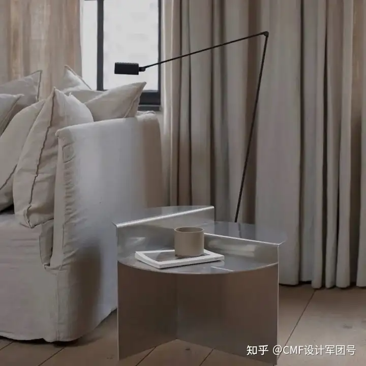 拥有艺术气息的家居CMF如何做？布艺|3D波纹|木纹|不锈钢等（图ZMTQ3NjUxMTI=） - 资讯 - 站酷设计师CMF设计军团原创素材 - 站酷ZCOOL