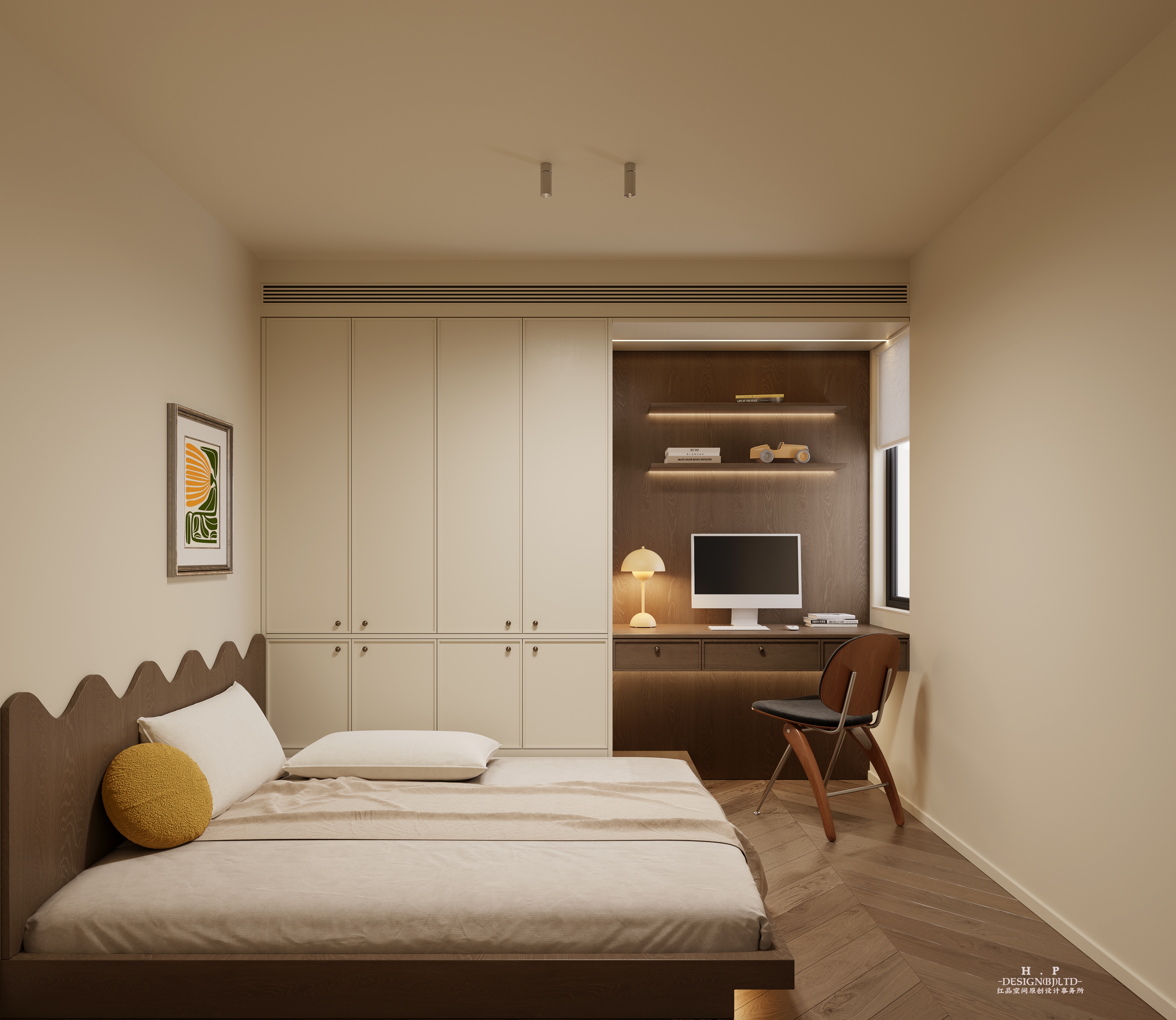 H·原创新作〡小家有大爱，85㎡优雅法式风（图ZMTQ2NTEyMDg=） - 观点 - 站酷设计师北京知未设计原创素材 - 站酷ZCOOL