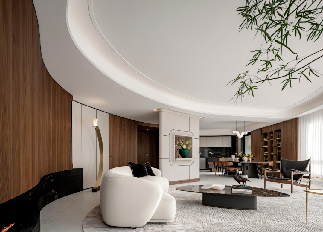 艾未设计世亮 | 361㎡翠湖五集魔都地标豪宅的隐奢艺术