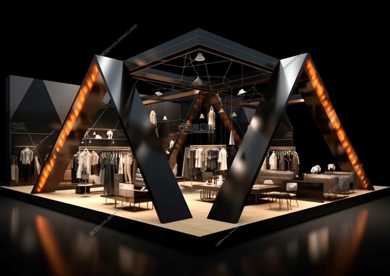 AI展台，AI展台设计，展览设计，展台设计，（图ZMTQ2MzgyMDA=） - 书籍 - 站酷设计师三模网展台照片网原创素材 - 站酷ZCOOL