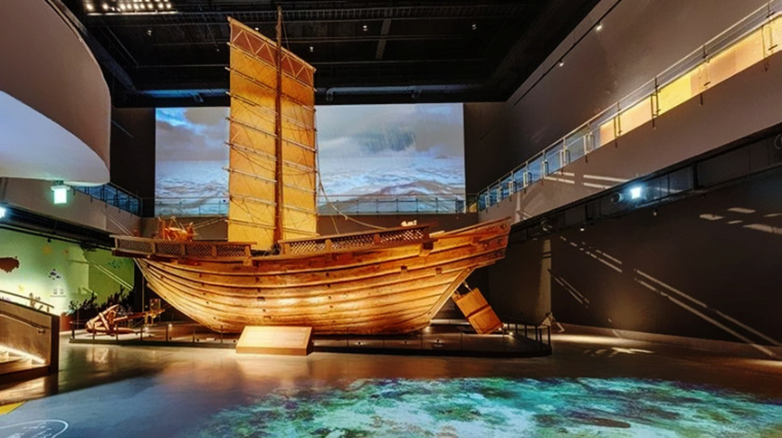 利用多媒体技术优化航海展厅设计效果表达的综合方案！