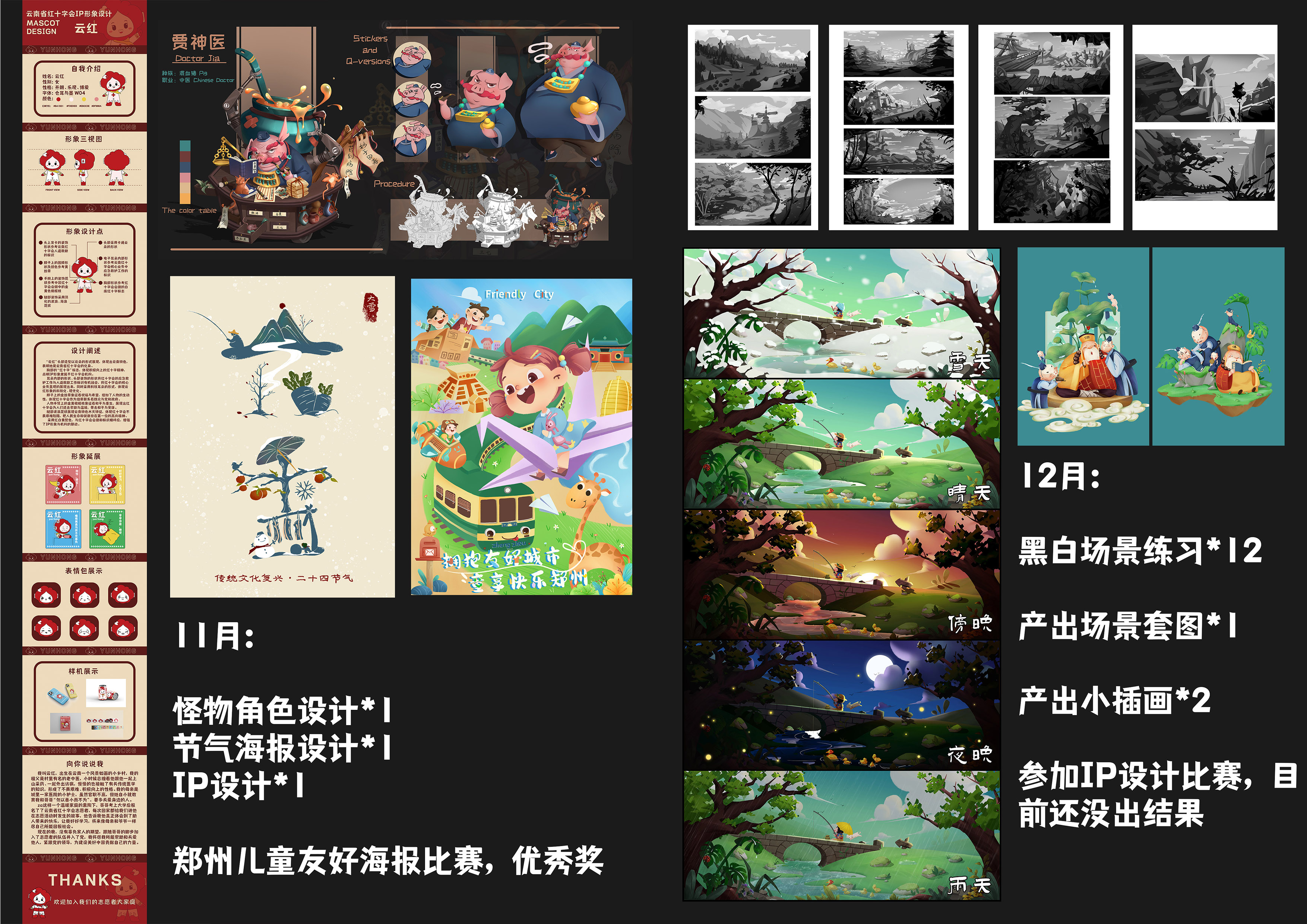 2023年,走进插画的第一个年头